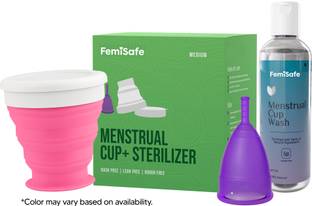 FemiSafe Medium Reusable Menstrual Cup