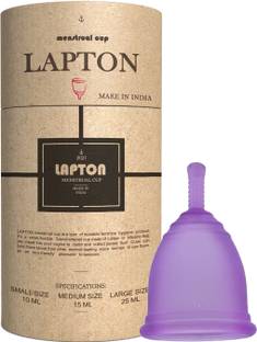 LAPTON Medium Reusable Menstrual Cup