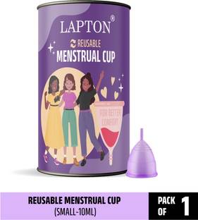 LAPTON Medium Reusable Menstrual Cup