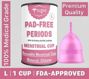 GLOKE Large Reusable Menstrual Cup
