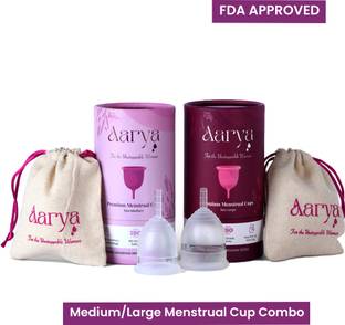 AARYA Medium Reusable Menstrual Cup