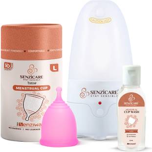 senziwash Large Reusable Menstrual Cup