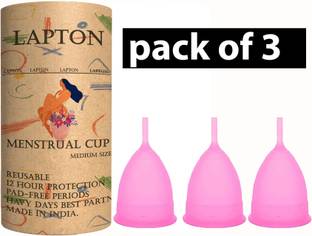 LAPTON Small Reusable Menstrual Cup