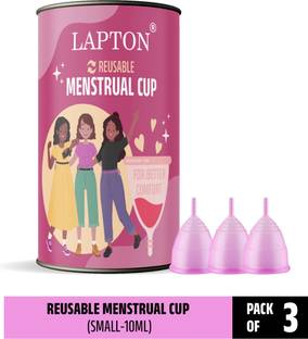 LAPTON Small Reusable Menstrual Cup