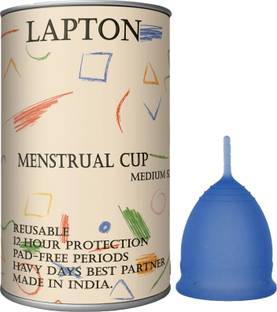 LAPTON Medium Reusable Menstrual Cup