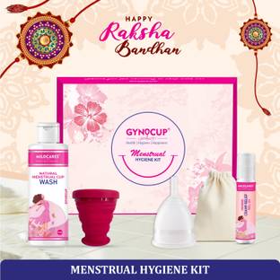 Gynocup Menstrual Cup With Cup Wash & Sterilizer (combo)(Medium)