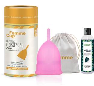 FemmeCup Small Reusable Menstrual Cup