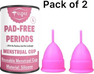 GLOKE Large Reusable Menstrual Cup