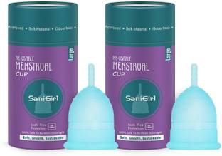 SaniGirl Large Reusable Menstrual Cup