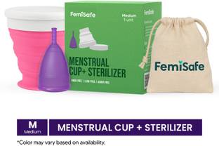FemiSafe Medium Reusable Menstrual Cup