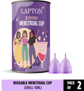 LAPTON Small Reusable Menstrual Cup