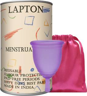 LAPTON Large Reusable Menstrual Cup
