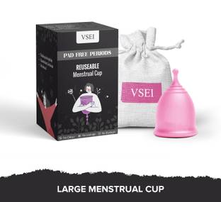 VSEI Large Reusable Menstrual Cup