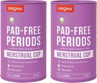 SIRONA Large Reusable Menstrual Cup