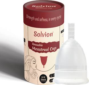 Solvion Medium Reusable Menstrual Cup