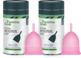 FemmeCup Medium Reusable Menstrual Cup