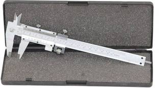 Divinext Stainless Steel Ruler Scale Mechanical Depth Gauge Micrometer 6” Micrometer Screw Gauge