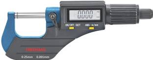 FREEMANS FDOM25 Digital Outside Micrometer 0-25mm | 0-1" Micrometer Screw Gauge