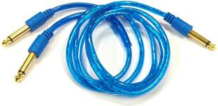 ERHIndia Mono to 2 Mono Cable 6.5 mm to 3.5mm Converter Audio Cable 1.5 Meter for Guitar Mono Cable