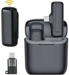 WRADER Professional Grade Wireless Microphone for Voice Recording Youtube Reels & Vlogs Microphone