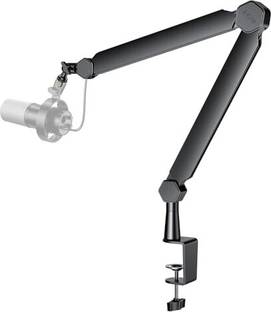 Fifine BM66 Mic Boom Arm, Microphone Stand with Cable Management Channel, Microphone stand