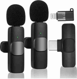 MOBIZAC K9 Wireless Mic for Video Shooting Instagram Voice Recording Youtube Interviews ASMR Microphone