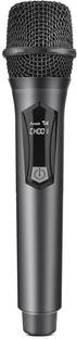 Mocking Bird Wireless Microphone, UHF Cordless Metal Dynamic Mic with Rechargeable Receiver Wireless Mic for Youtube, Karaoke, House Parties, Singing, Speech (160 ft Range)