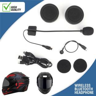 ASRYD New Helmet Wireless Headphone Bluetooth Easily Make or Answer Incoming Calls Helmet Wireless Headphone
