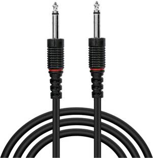 Sage 6.35mm to 6.35mm Stereo Cable,Male TRS Speaker Amp Cable Jack (1.5 Meter) Premium 6.35mm (1/4 inch) Male to 6.35mm (1/4 inch) Male Mono Plug Cable