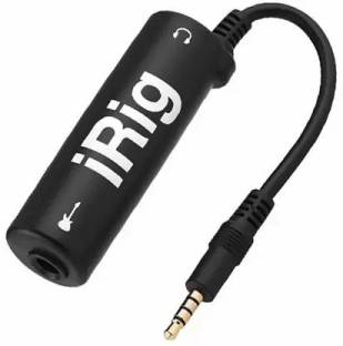 TECHGEAR Audio Interface AMP iRig from for iPod Touch, iPhone, and iPad Microphone smartphone, AMP converter, sound effect tool, and guitar interface