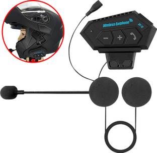 Otoroys Wireless On-Ear Helmet Bluetooth Music & Calling System with Mic Microphone