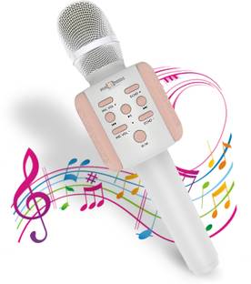 Pick Ur Needs Karaoke Bluetooth Rechargeable Mic Wireless Microphone Connection Player Speaker Karoke Mic