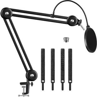 Mocking Bird Microphone Stand Blue Yeti Mic Scissors Boom Arm Mic Stand with Pop Filter Microphone Stand Blue Yeti Mic Scissors Boom Arm Mic Stand with Pop Filter