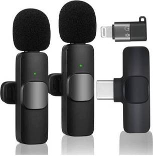 MOBIZAC Mobile Lapel Mic for Youtube Video Recording Podcast ASMR Interviews Conference Vlogging Microphones