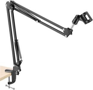 Mocking Bird NB-35 USB Condenser Microphone Stand Suspension Scissor Boom Arm Stand Adjustable Mic Stand For Studio Recording Podcasting Broadcasting Singing