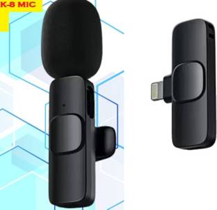 Jocoto E1815_K8 MIC TYPE-C SUPPORTED WIRELESS MICROPHONE BLACK (PACK OF 1) Holder