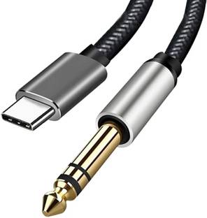 Elite Type C to 6.35 Power Amplifier Audio Cable Mixer to Amplifier Line for Audio and Video Cable
