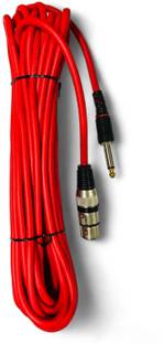Finn 10M XLR Microphone Mic Cable Balanced XLR-6.35mm Lead Metal XLR to P38 MONO PIN Mic Cable 6.35mm Jack Male To XLR 3PIN Female Wire