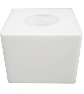 PEARL MIC ID | MIC Logo Station | MIC Flag | for Microphone with SELF Adjusting Foam | Acrylic | Square | Size (L * B) = 3 * 2.25 INCH | Pack of 1