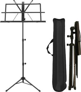 IMAGINEA Music Stand for singing, Orchestra Music Notation Stand Adjustable Height with Carrying Bag Book Stand for Notes, Violin, Lyrics Books Stand
