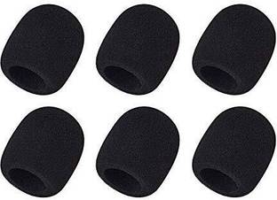 J Studio Microphone Foam Mic Shield Cover For Handheld Stage Windscreen Foam (Pack of 6) Suitable for Microphone Foam Cover