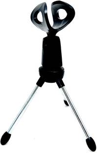 Softline Pro SP33 Table Top Tripod Microphone Stand Table Microphone Clip Holder Stand Mic Microphone Holder