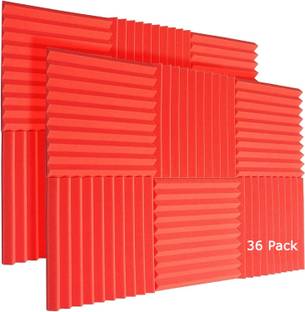 Urban Infotech Wall Noise Reducer Echo Blocker Sound Proof Acoustic Foam Tiles for Studio Room Sound Absorber