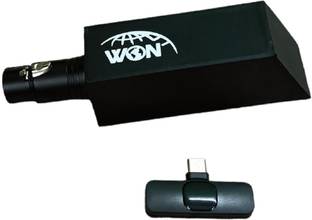 WON Brand Wn-T12 wireless mic device with receiver type c support Brand Wn-T12 wireless mic device with receiver type c support