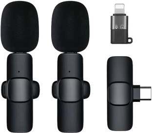 MOBIZAC Dual Wireless Mic for Recording Videos Podcast Reels ASMR Instagram Zoom Meeting HOLDER