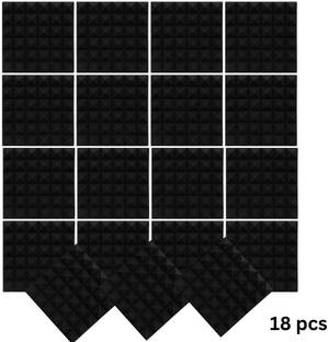 Urban Infotech Acoustic Foam Panel Studio Foam Pyramid Tiles Sound Absorbing Dampening Sound Proof Foam Panels
