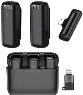 MOOZMOB Wireless Mic for Reels Video Making Voice Recording Vlog Online Teaching Youtube Microphone