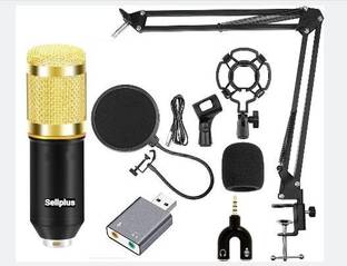 Nutts Condenser Microphone Set Podcast Broadcasting Mic for YouTube, Gaming videos Gaming and Home Studio Recording