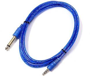 MORTAS 3.5mm to 6.35 mm Male Audio Aux Cable Stereo Audio Cable