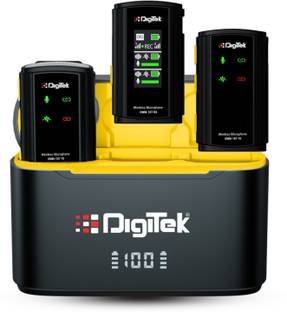 DIGITEK DWM-107 2-in-1 Microphone with Noise Reduction & 2.4G Wireless Transmission Microphone